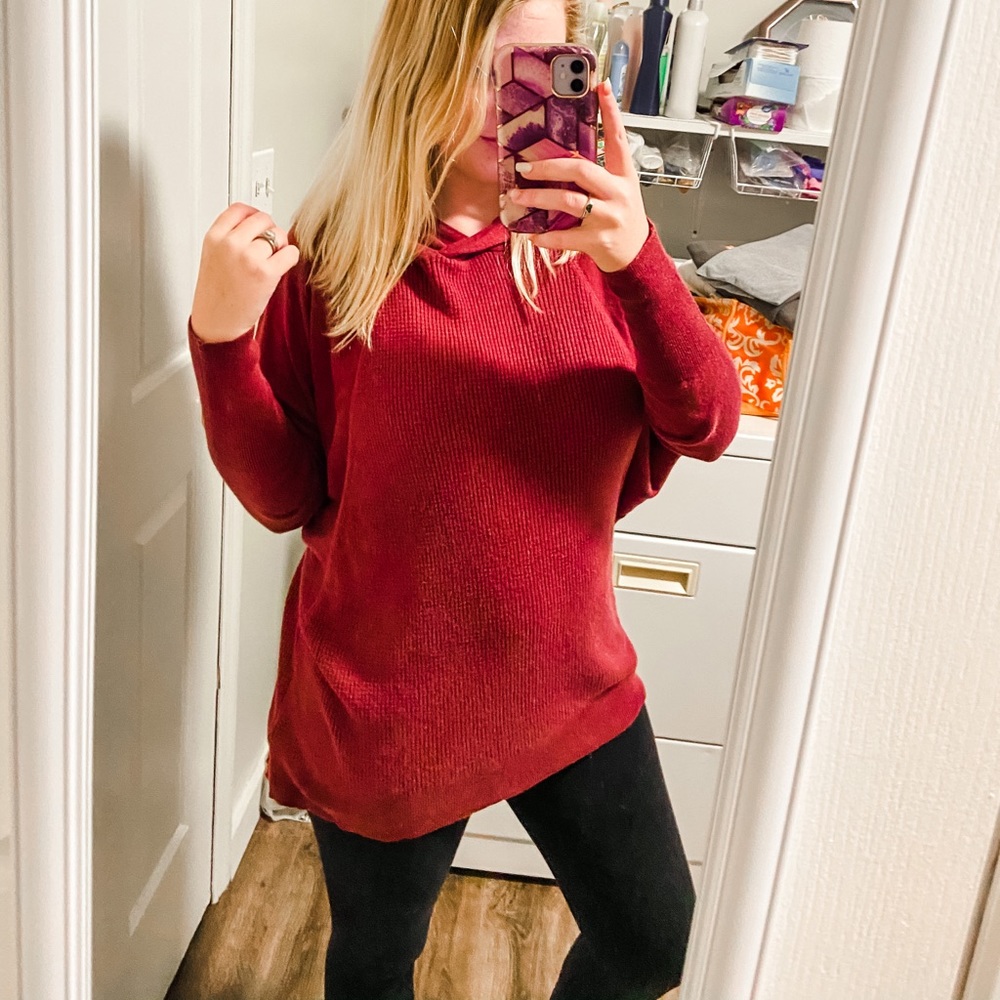Hooded sweater